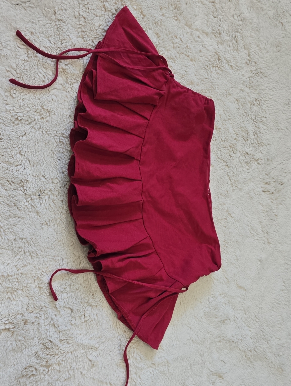 Urban Outfitters Deep Red Stretch Tee
